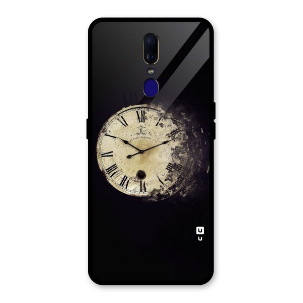 Fading Clock Glass Back Case for Oppo F11