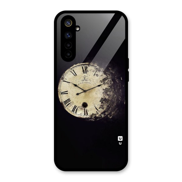 Fading Clock Glass Back Case for Realme 6i