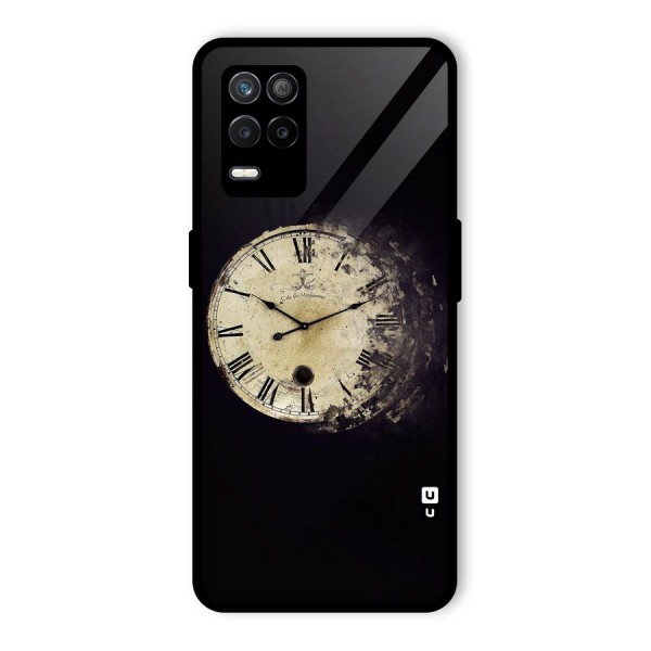 Fading Clock Glass Back Case for Realme 9 5G