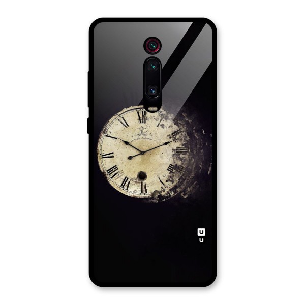 Fading Clock Glass Back Case for Redmi K20 Pro