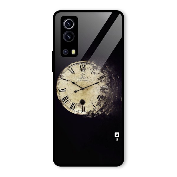 Fading Clock Glass Back Case for Vivo iQOO Z3