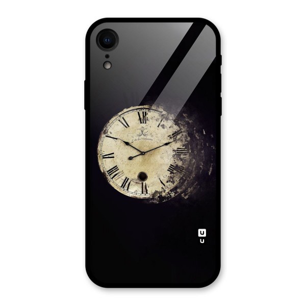 Fading Clock Glass Back Case for XR