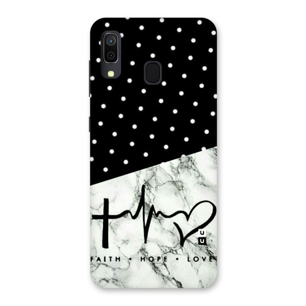 Faith Love Back Case for Galaxy A20