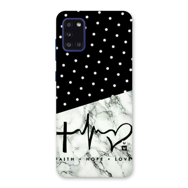 Faith Love Back Case for Galaxy A31