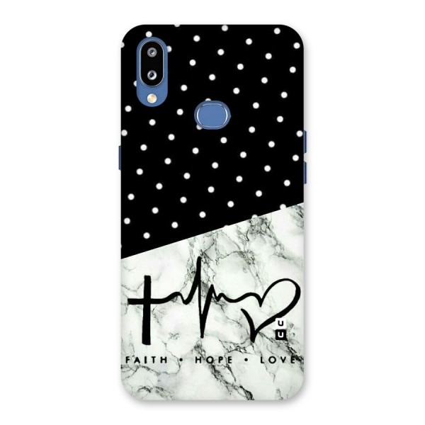 Faith Love Back Case for Galaxy M01s