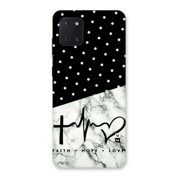 Faith Love Back Case for Galaxy Note 10 Lite