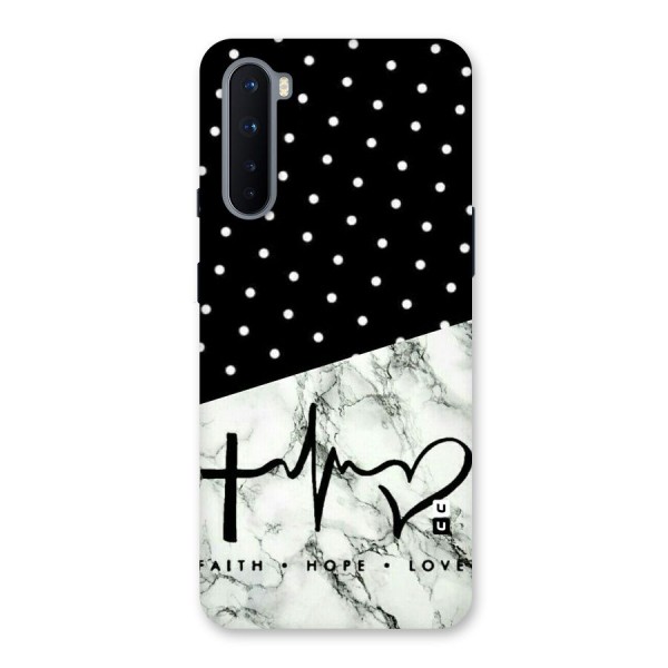 Faith Love Back Case for OnePlus Nord