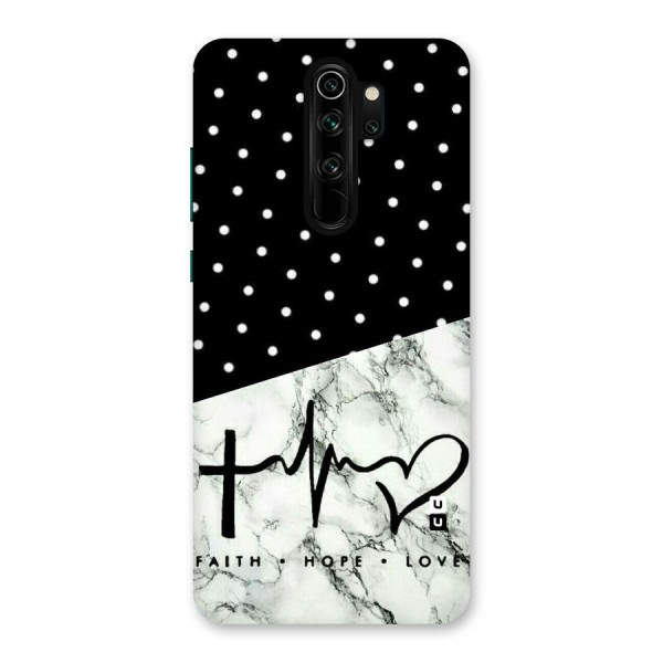 Faith Love Back Case for Redmi Note 8 Pro