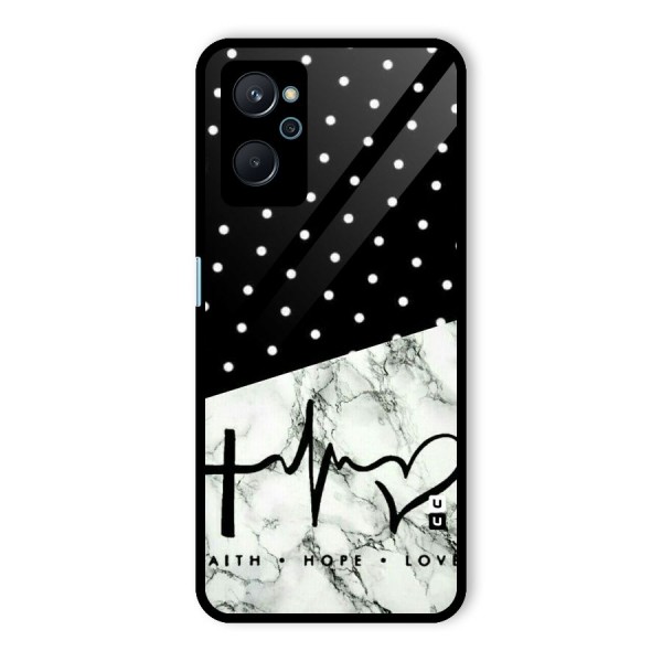 Faith Love Glass Back Case for Realme 9i