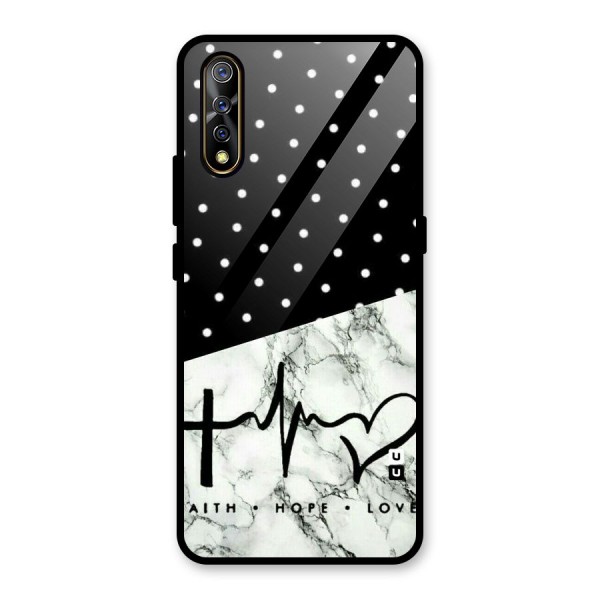 Faith Love Glass Back Case for Vivo Z1x