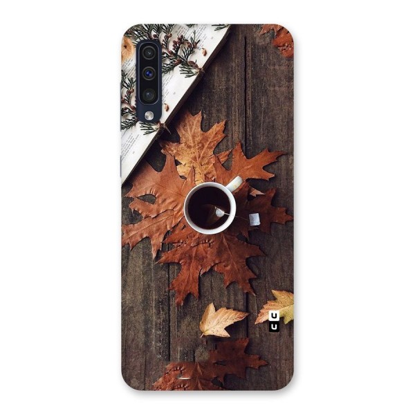 Fall Leaf Coffee Back Case for Galaxy A50