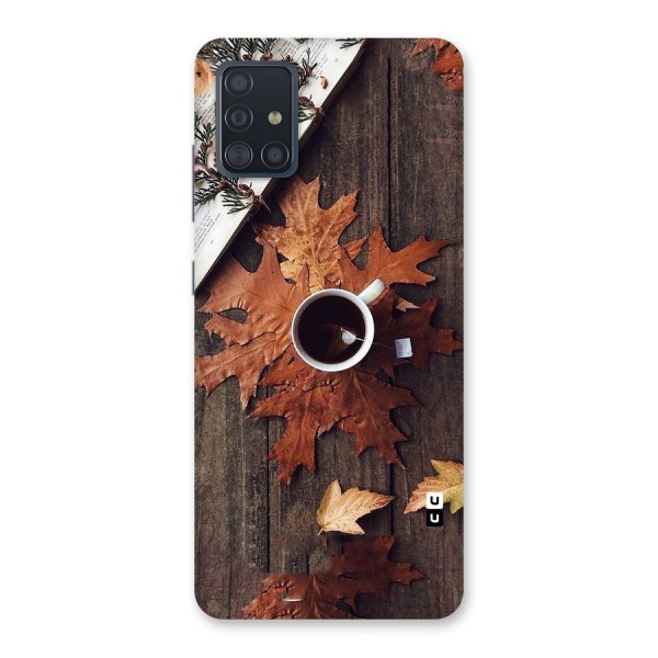 Fall Leaf Coffee Back Case for Galaxy A51