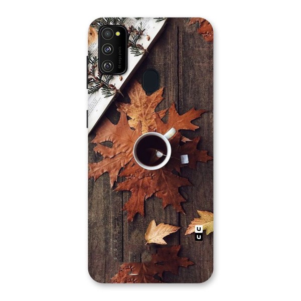 Fall Leaf Coffee Back Case for Galaxy M21