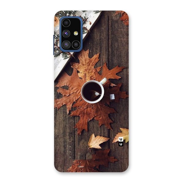 Fall Leaf Coffee Back Case for Galaxy M51