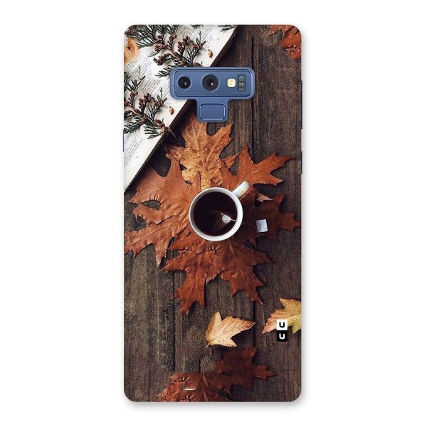 Fall Leaf Coffee Back Case for Galaxy Note 9