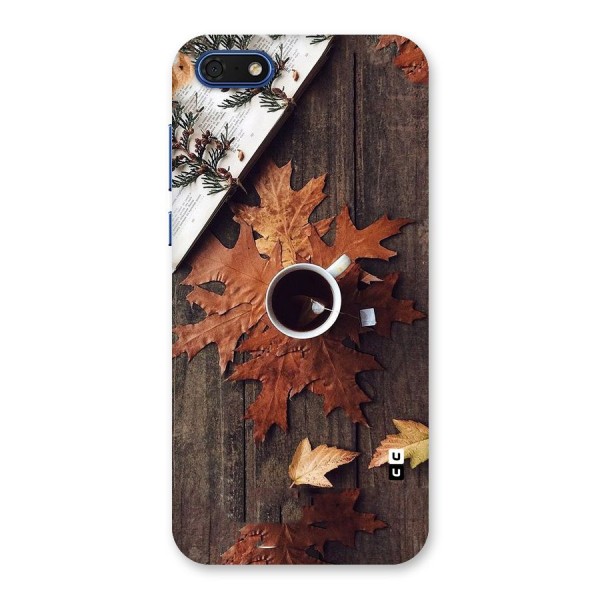 Fall Leaf Coffee Back Case for Honor 7s