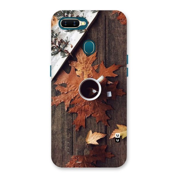 Fall Leaf Coffee Back Case for Oppo A11k