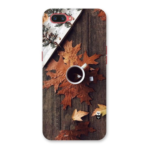 Fall Leaf Coffee Back Case for Oppo A3s