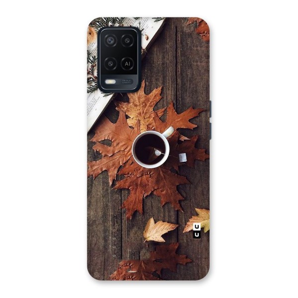 Fall Leaf Coffee Back Case for Oppo A54