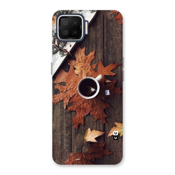 Fall Leaf Coffee Back Case for Oppo F17