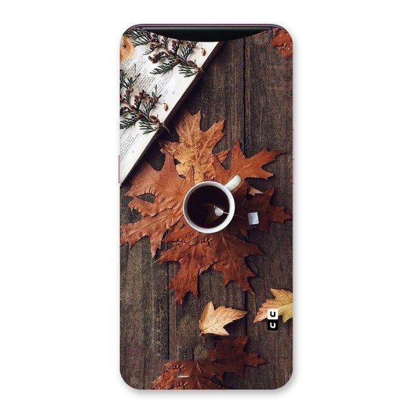 Fall Leaf Coffee Back Case for Oppo Find X