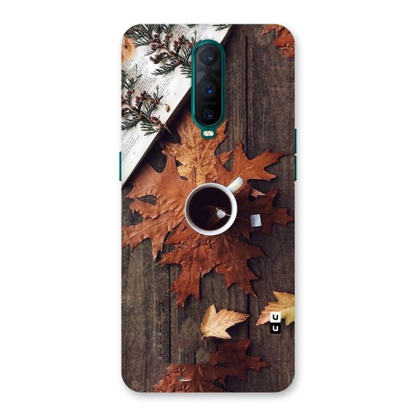 Fall Leaf Coffee Back Case for Oppo R17 Pro