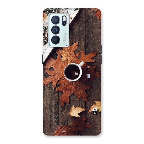 Fall Leaf Coffee Back Case for Oppo Reno6 Pro 5G