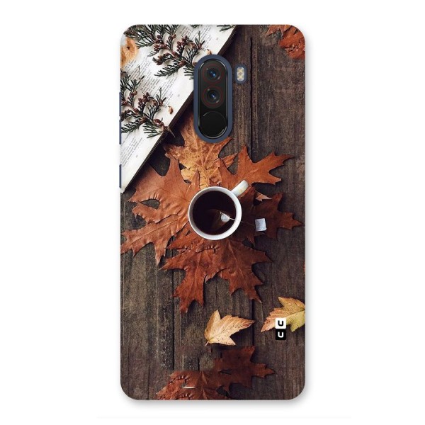 Fall Leaf Coffee Back Case for Poco F1