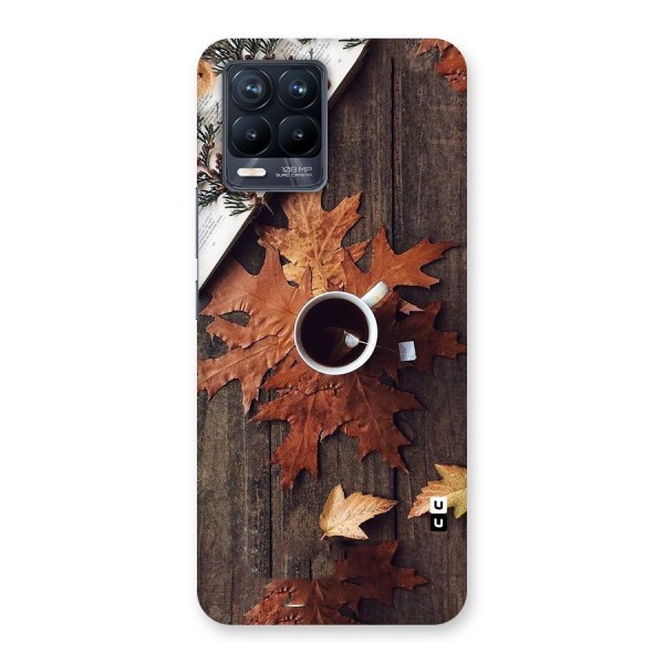 Fall Leaf Coffee Back Case for Realme 8 Pro