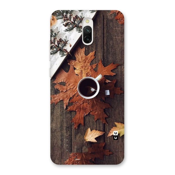 Fall Leaf Coffee Back Case for Redmi 8A Dual