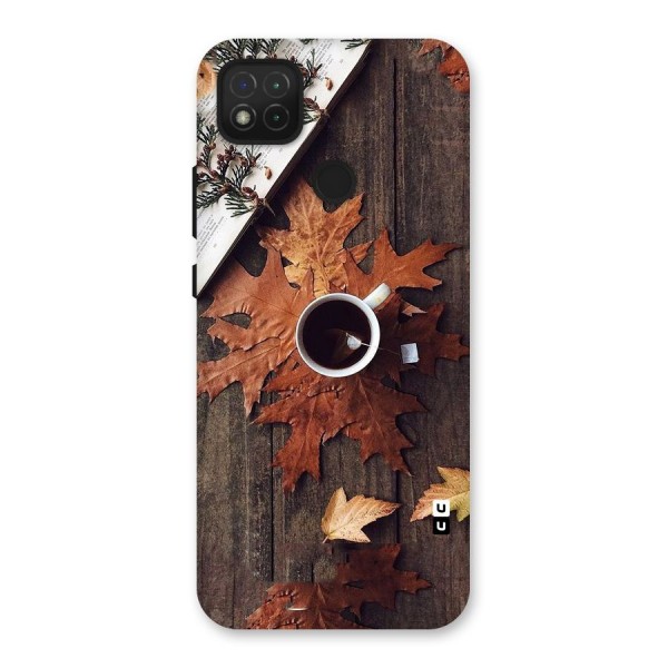 Fall Leaf Coffee Back Case for Redmi 9