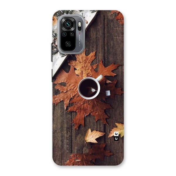 Fall Leaf Coffee Back Case for Redmi Note 10