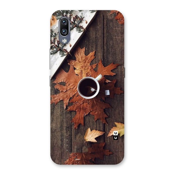 Fall Leaf Coffee Back Case for Vivo NEX