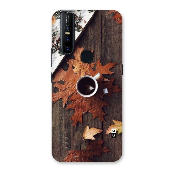 Fall Leaf Coffee Back Case for Vivo V15