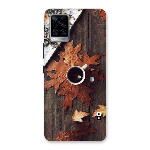 Fall Leaf Coffee Back Case for Vivo V20 Pro