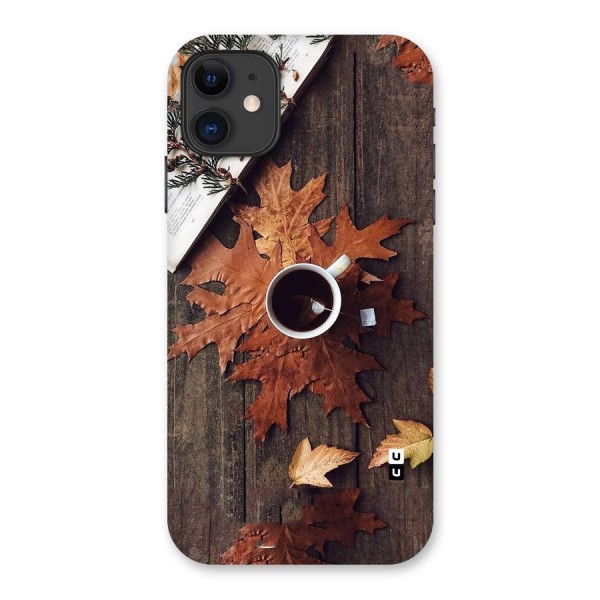 Fall Leaf Coffee Back Case for iPhone 11