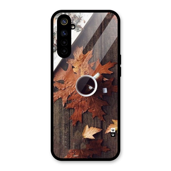 Fall Leaf Coffee Glass Back Case for Realme 6