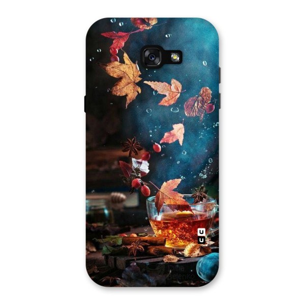 Falling Leaves Tea Back Case for Galaxy A7 (2017)