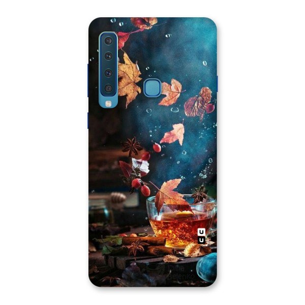 Falling Leaves Tea Back Case for Galaxy A9 (2018)