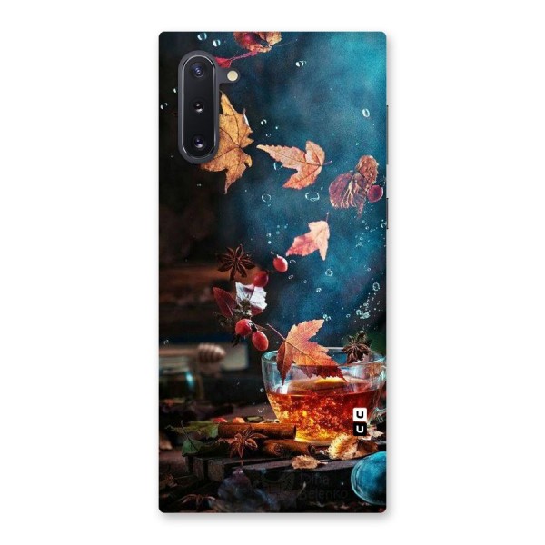 Falling Leaves Tea Back Case for Galaxy Note 10