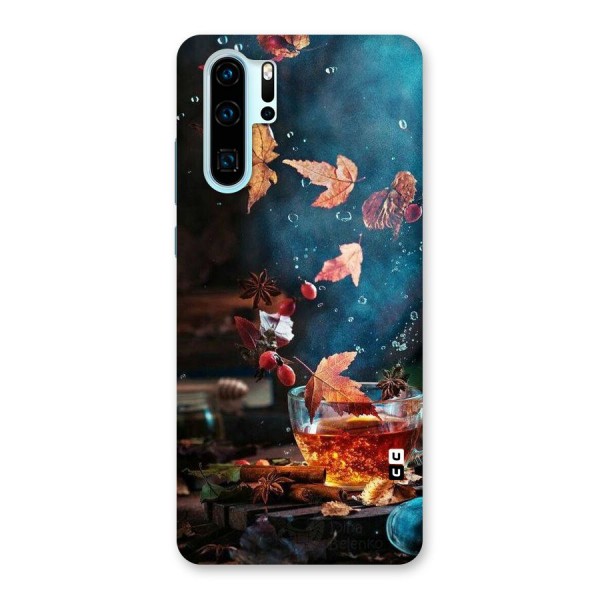 Falling Leaves Tea Back Case for Huawei P30 Pro