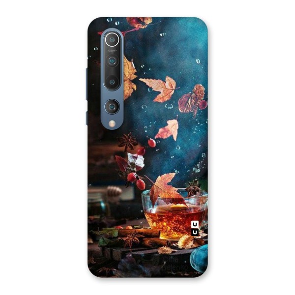 Falling Leaves Tea Back Case for Mi 10