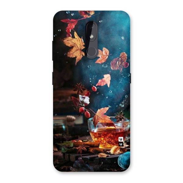 Falling Leaves Tea Back Case for Nokia 3.2