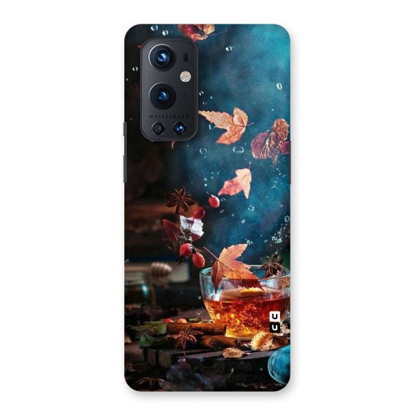 Falling Leaves Tea Back Case for OnePlus 9 Pro