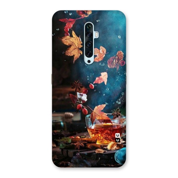 Falling Leaves Tea Back Case for Oppo Reno2 Z