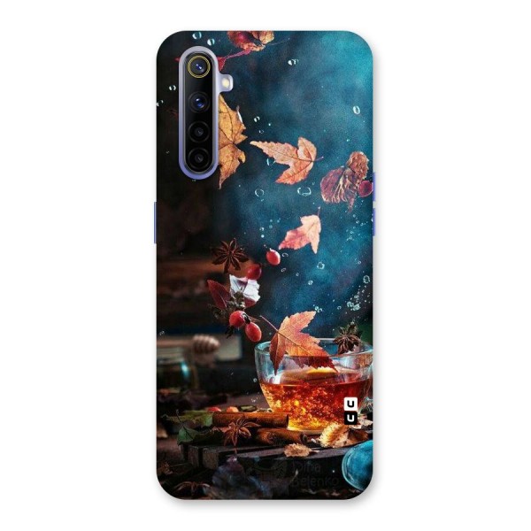 Falling Leaves Tea Back Case for Realme 6