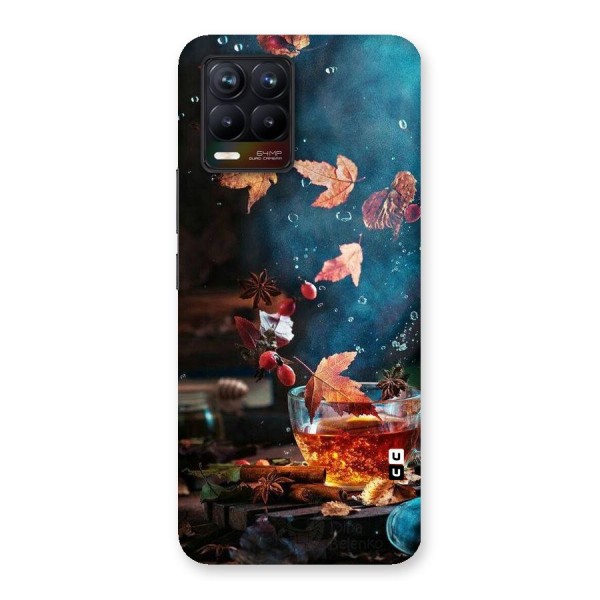 Falling Leaves Tea Back Case for Realme 8