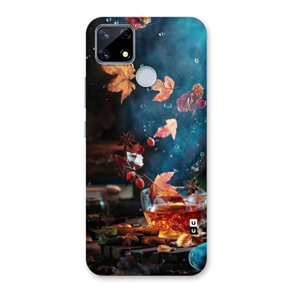 Falling Leaves Tea Back Case for Realme Narzo 20