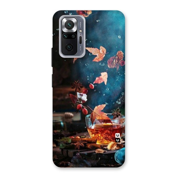 Falling Leaves Tea Back Case for Redmi Note 10 Pro