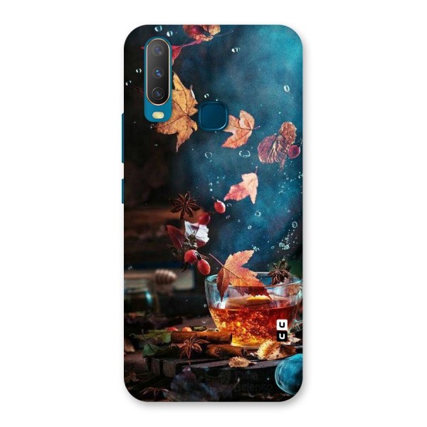 Falling Leaves Tea Back Case for Vivo U10